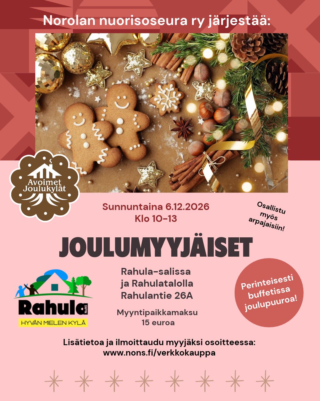 Itsenäisyyspäivän joulumyyjäiset